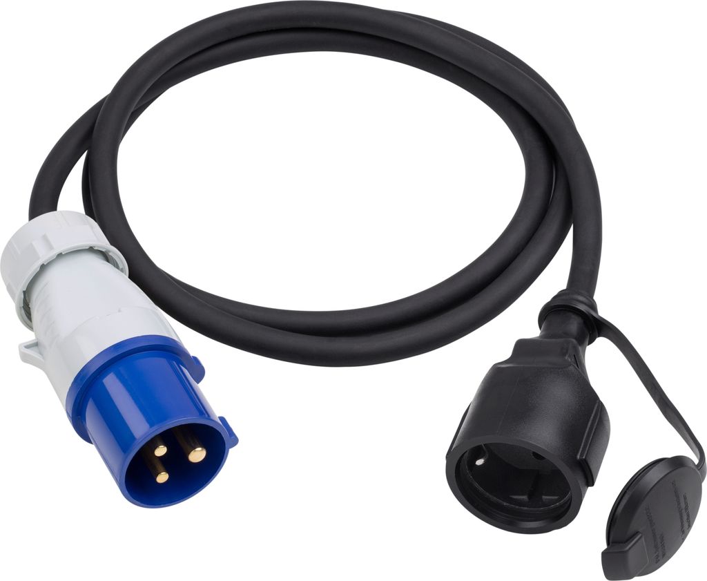 Meister CEE-Adapterleitung 1,5 m Kabel H07RN-F3G 2,5 mm² 16 A / 230 V IP44 Außenbereich