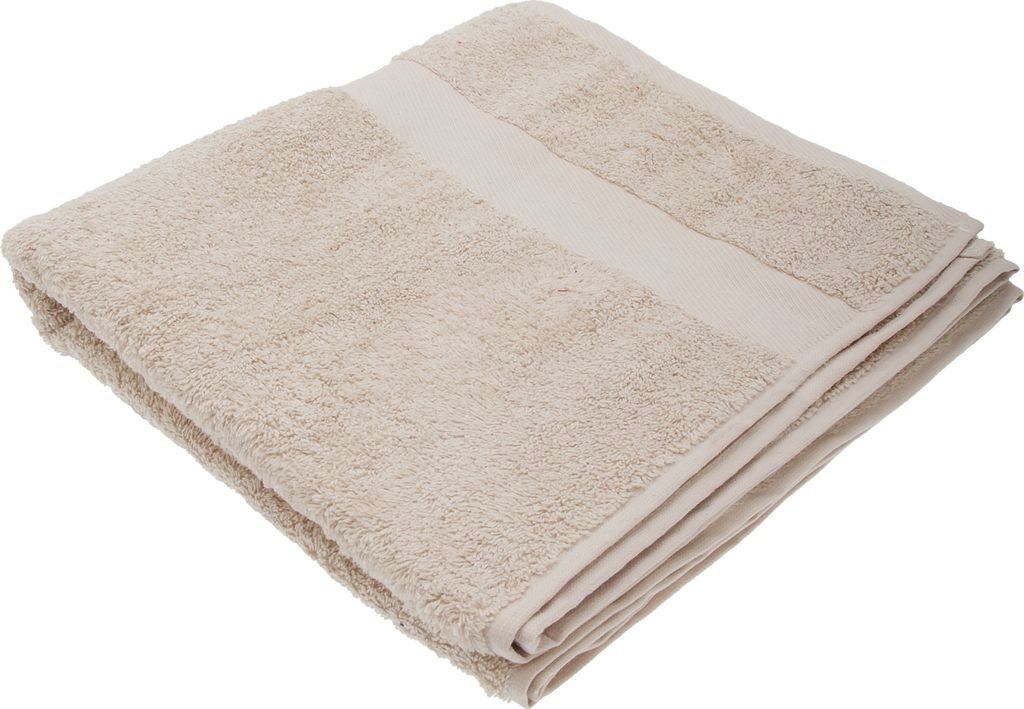 Jassz Premium Badetuch 70 x 140 cm, unifarben BC556 (Einheitsgröße) (Natur)