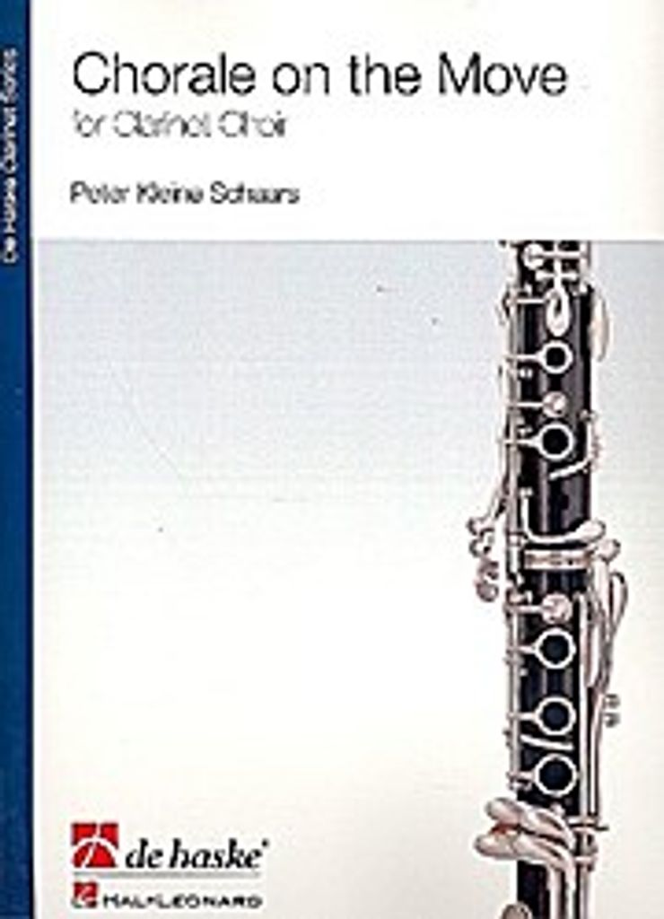 Chorale on the Move : für Klarinetten-Ensemble Partitur und Stimmen