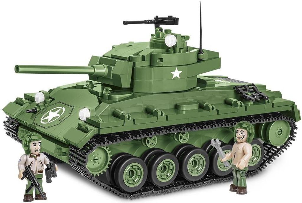 Konstruktion Spielzeug  kleine Armee Panzer  M24 Chaffee  Produktbild 