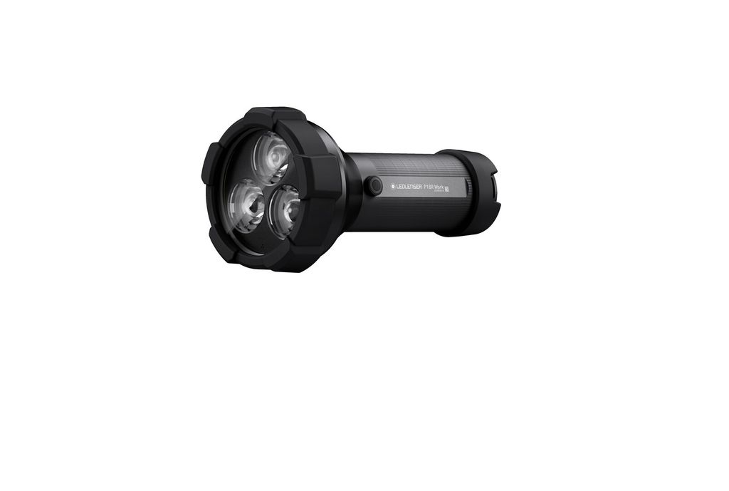 Ledlenser P18R Work, Latarka ręczna, Czarny, IPX4, LED, Zdjęcie produktu 