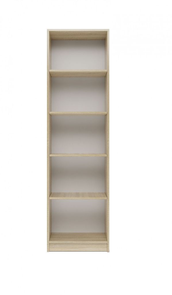 Topeshop R50 SONOMA, Eiche, 5 Regale, Partikelbord, Produktbild 