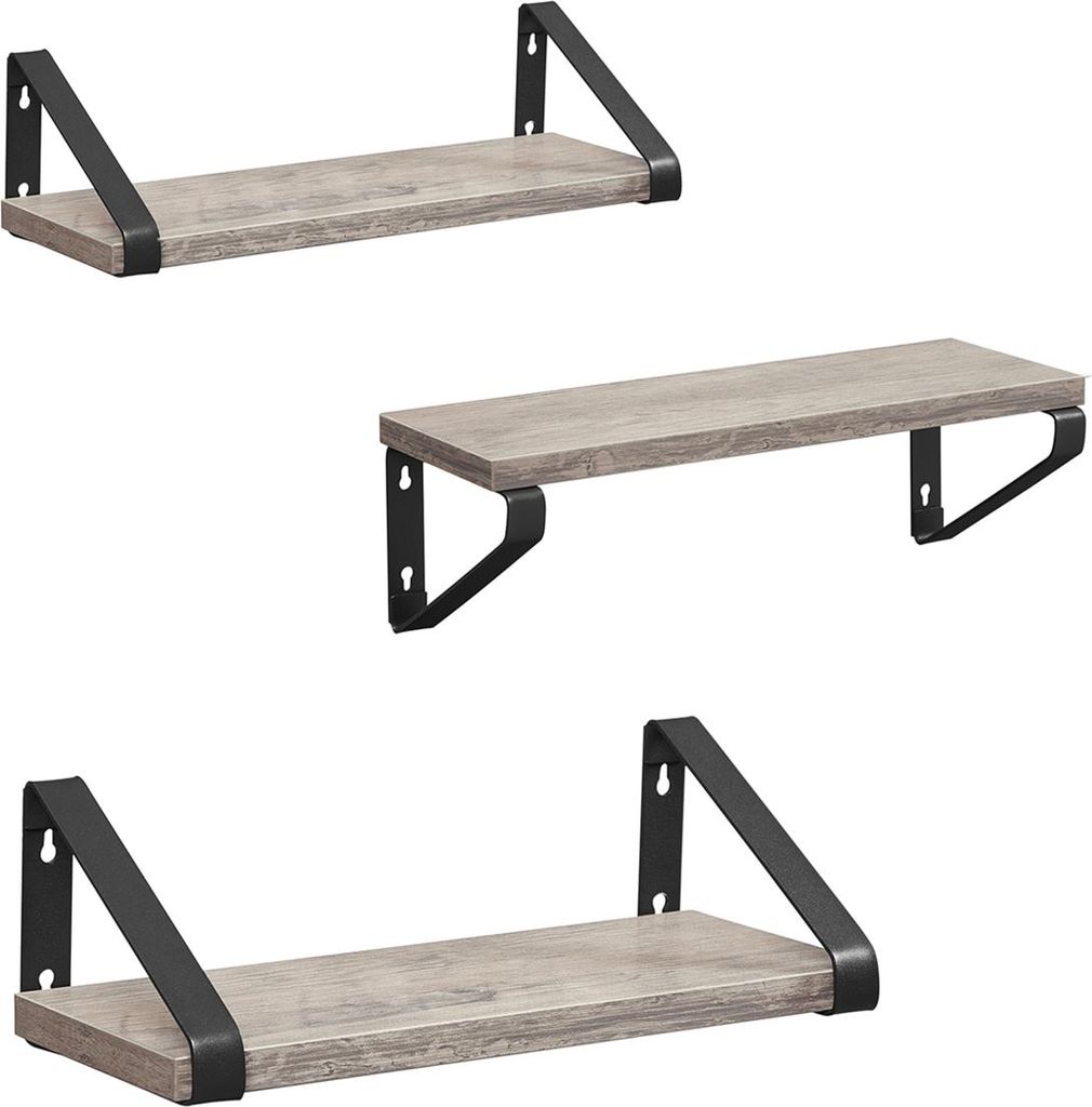 Wandregal-Set (3-teilig)