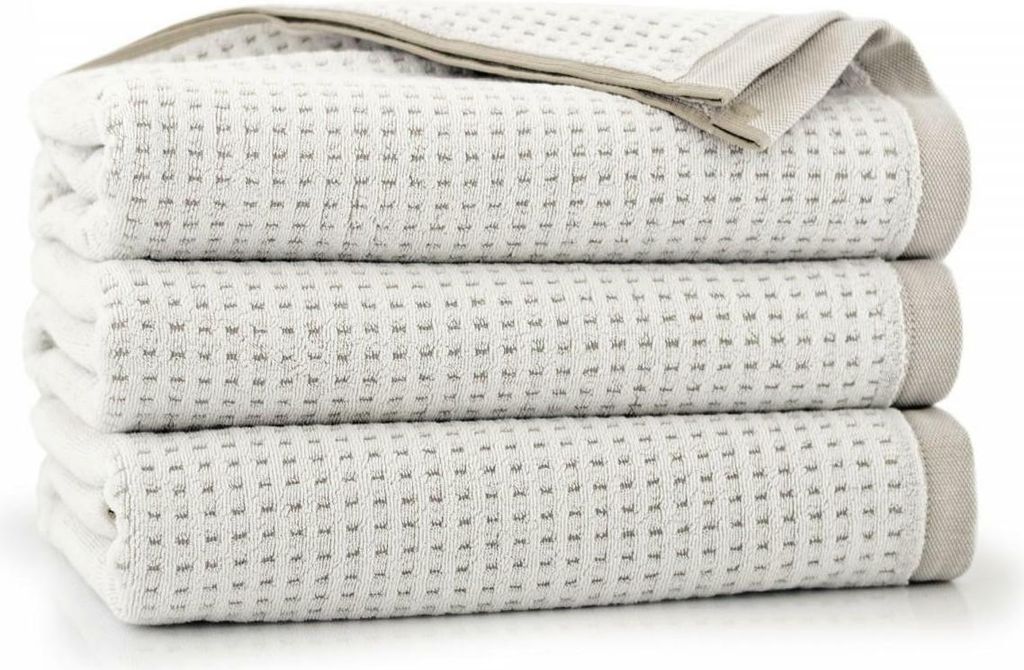 Handtuch - 100% Baumwolle - 500 g/m2 - 50x100 cm - Extra Saugfähig - Grau - hohe Grammatur - OSLO