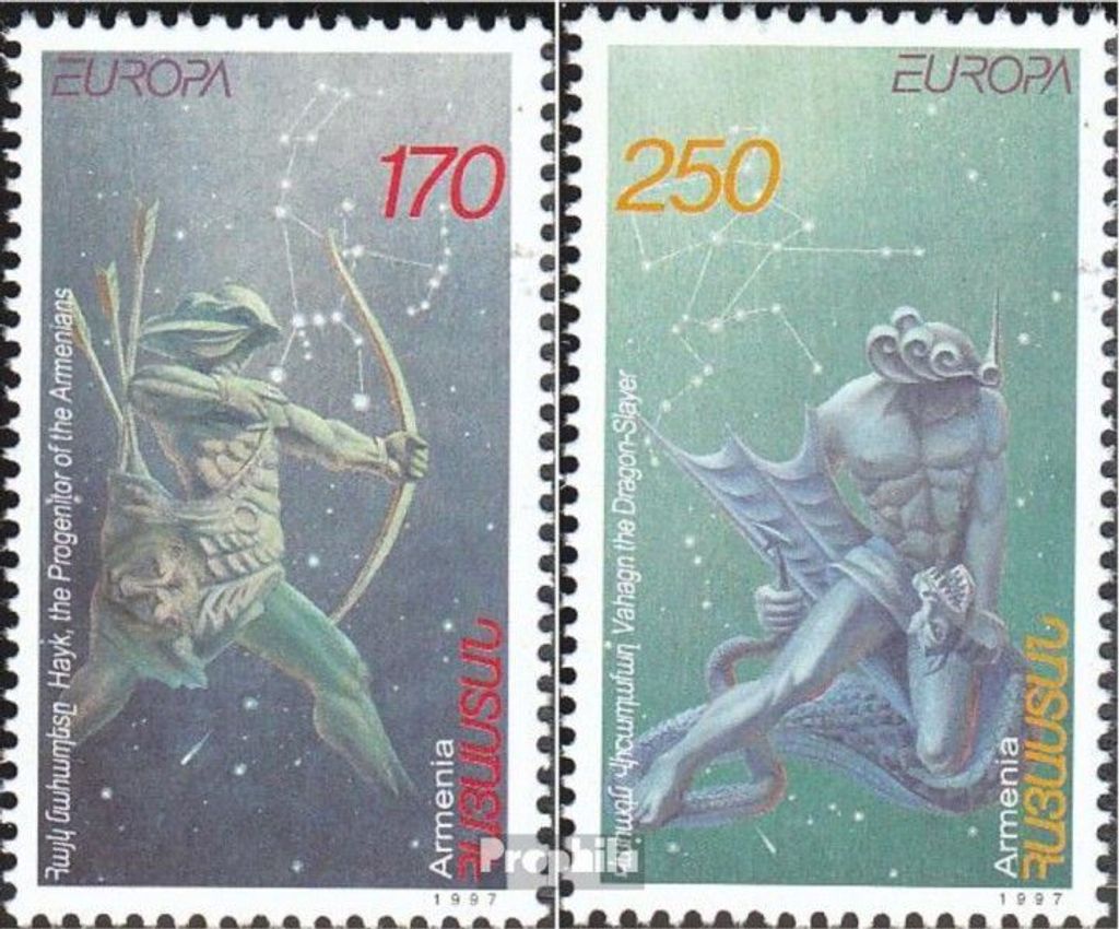 Briefmarken Armenien 1997 Mi 317-318 (kompl.Ausg.) postfrisch Sagen