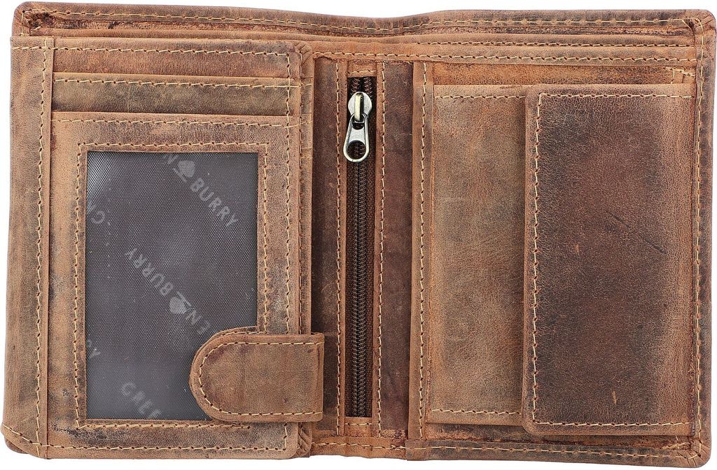 Greenburry Vintage Herren RFID Leder Geldbörse Geldbeutel Produktbild 25
