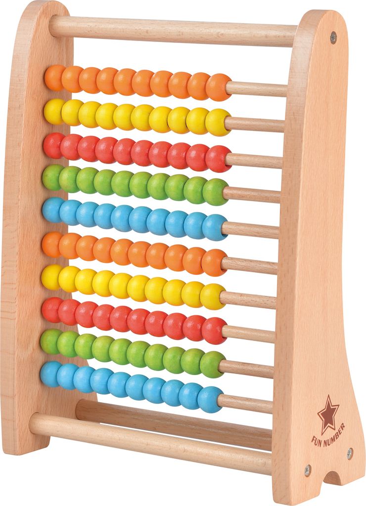 Lelin Lernspielzeug 10272 Holzspielzeug Lernspiel Abacus - Rechenschieber