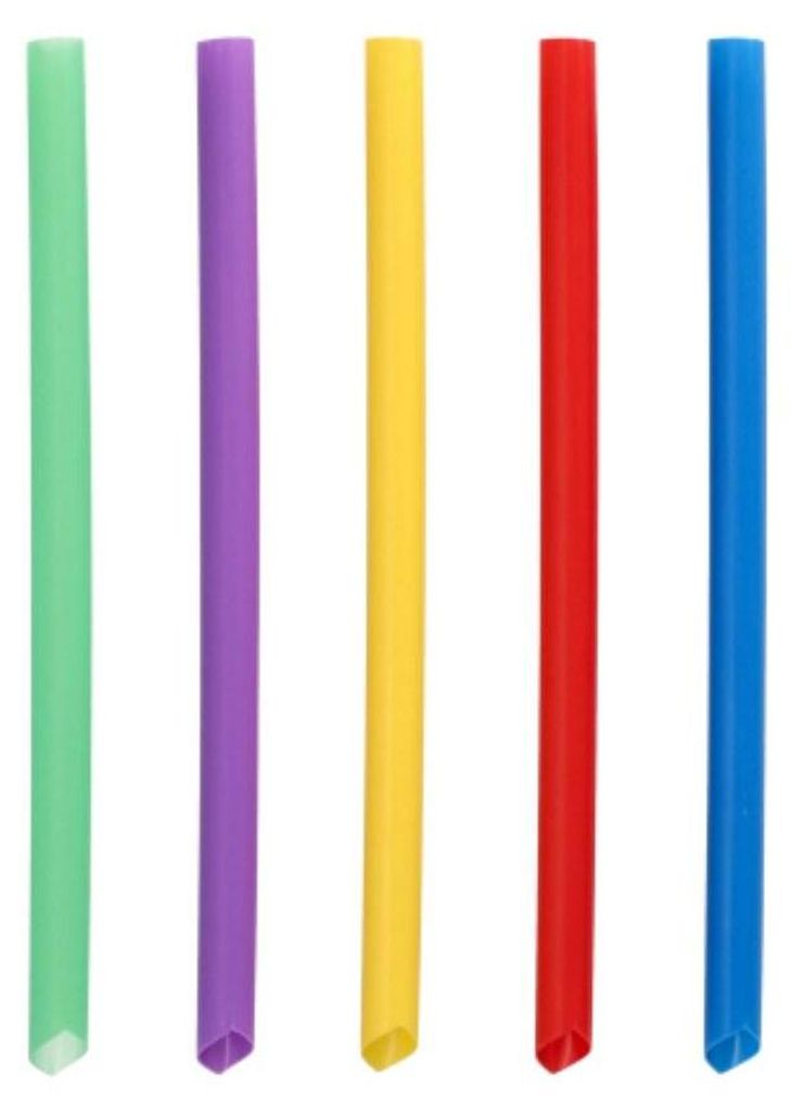 200 Mehrweg-Bubble Tea Halme PP Ø 12 mm · 20 cm farbig Produktbild 