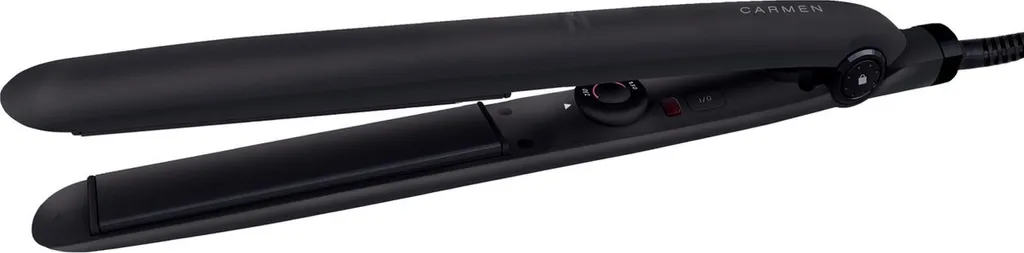Carmen CR1070 Lisseur Cheveux Noir avec 6 Niveaux de Température
