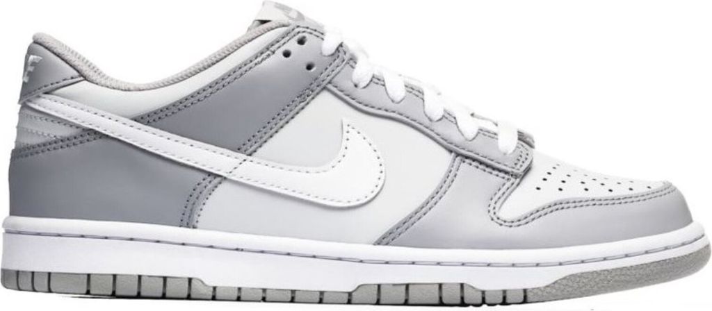 Nike Dunk Low Two Tone Grey Smoke Photon Dust Grey Fog Sneaker - 37,5