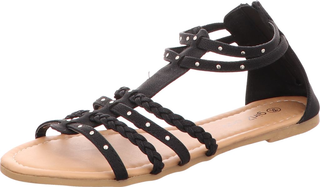girlZ onlY Mädchen-Sandalette Schwarz, Farbe:schwarz, EU Produktbild 