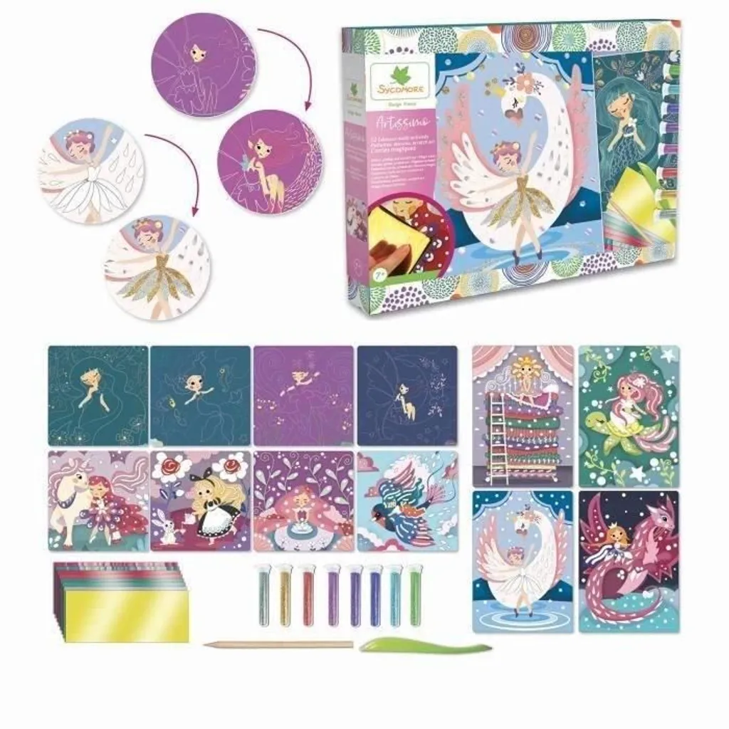 Set Artissimo Sycomore : 12 Grands Tableaux avec Finition Brillante - 4
