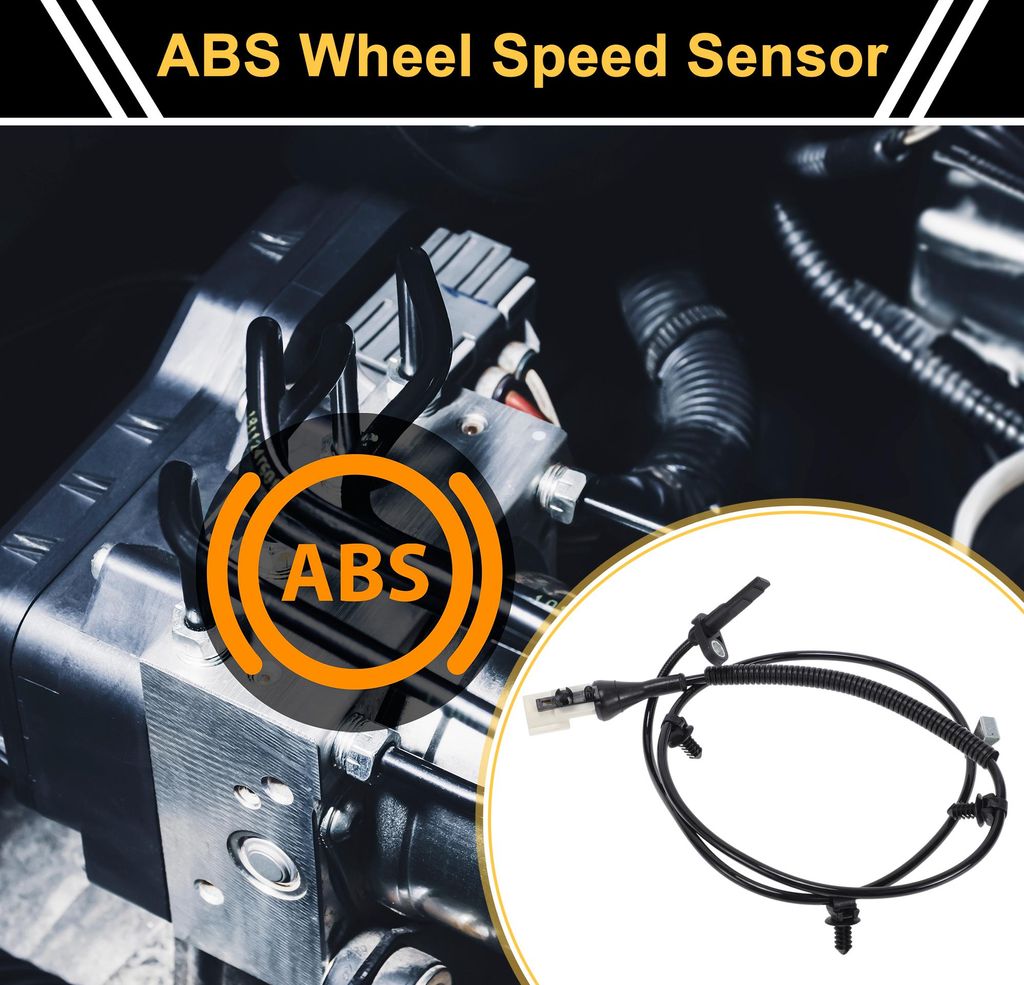 1Stk ABS Raddrehzahl Sensor für Ford Five Hundred für FWD 2005-2007 ABS Sensor Set Antiblockier Bremssystem Sensor Hinten Rechts