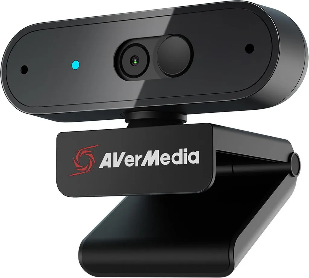 Avermedia PW310P Webcam Autofocus 1080p avec Micro et Cache Confidentialité