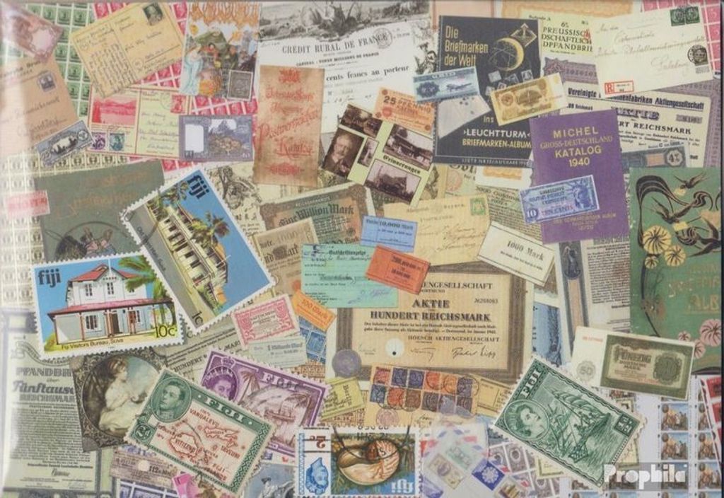 Briefmarken Fidschi-Inseln 5 verschiedene Marken