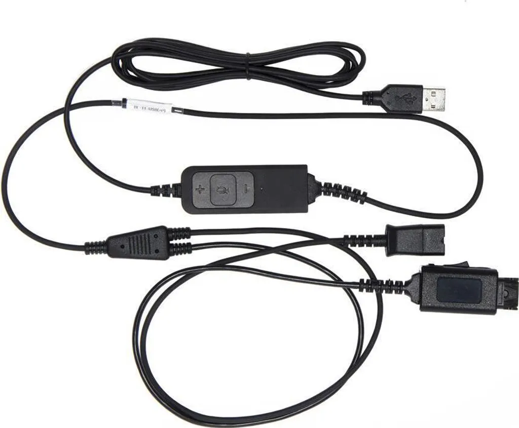 JPL BL-11-USB+P Cavo Affiancamento Y USB per Cuffie Call Center
