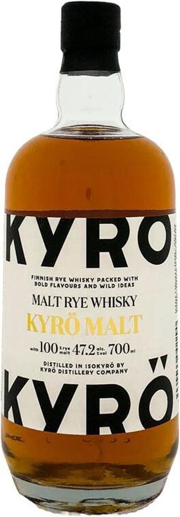 Kyrö Malt Rye Whisky 700ml 47,2% Vol. Produktbild 