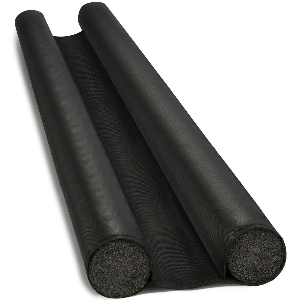 com-four Zuschneidbarer Zugluftstopper für alle gängigen Türen, Türbodendichtung mit doppelseitiger Isolierung, Luftzugstopper Schallschutz, ...