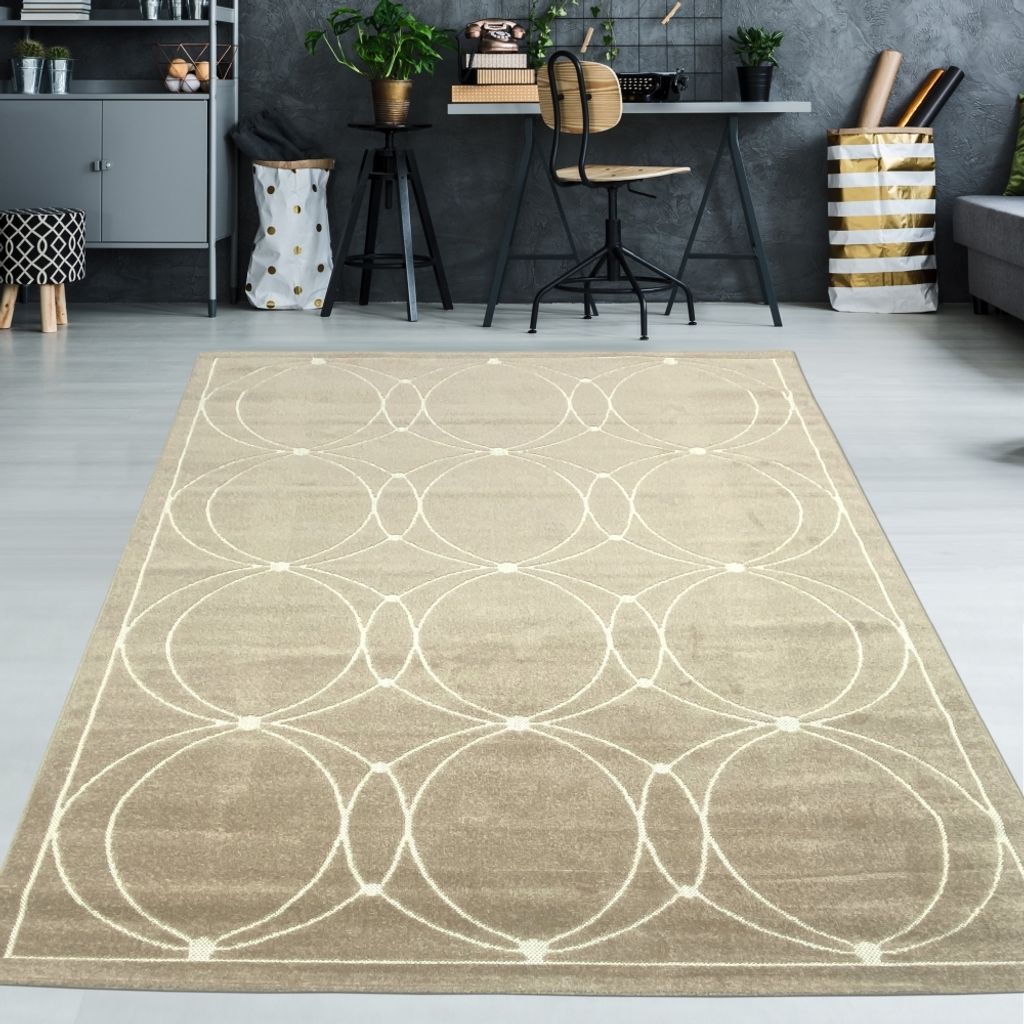 In- & Outdoor Teppich in beige Größe - 120 x 170 cm