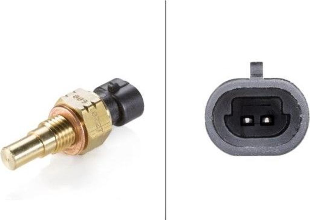 HELLA 6PT 009 107-271 Kühlmitteltemperatursensor OE 55199579 kompatibel mit Aveo, Camaro, Captiva, Corvette, Cruze, Epica, Evanda, HHR, Lacetti, M...