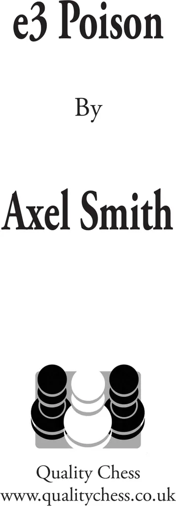 e3 Poison Axel Smith : Roman Policier Format Poche avec Couverture Souple