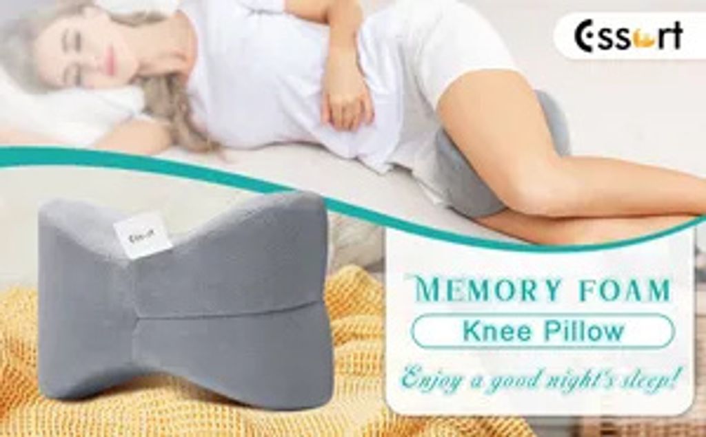Ortho-Kniekissen Grau - Komfortables Kniekissen für Produktbild 