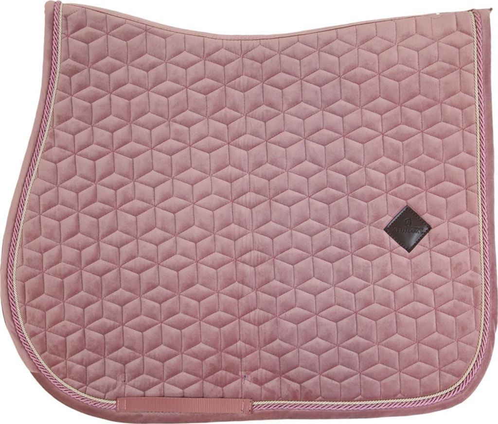 Kentucky Horsewear Dressurschabracke Velvet Schabracke Rosa Full