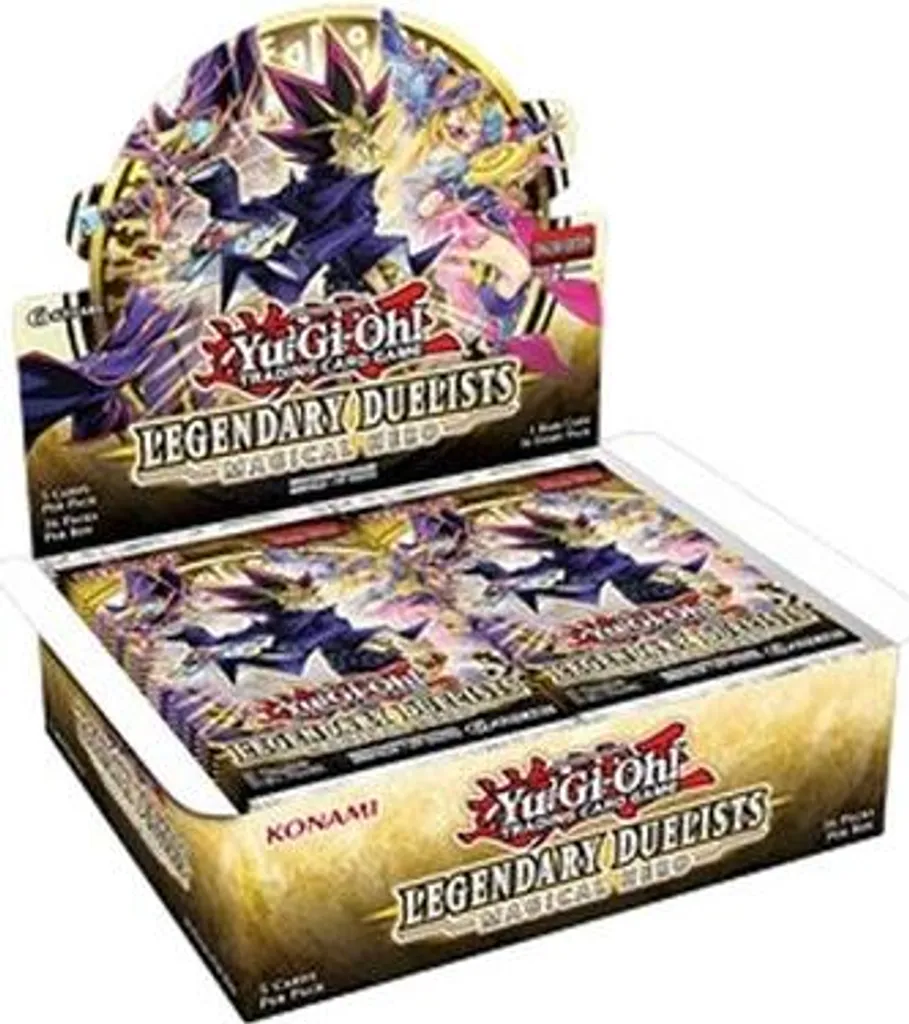 Boîte de 36 Boosters Yu-Gi-Oh ! Héros Magique Duellistes Légendaires