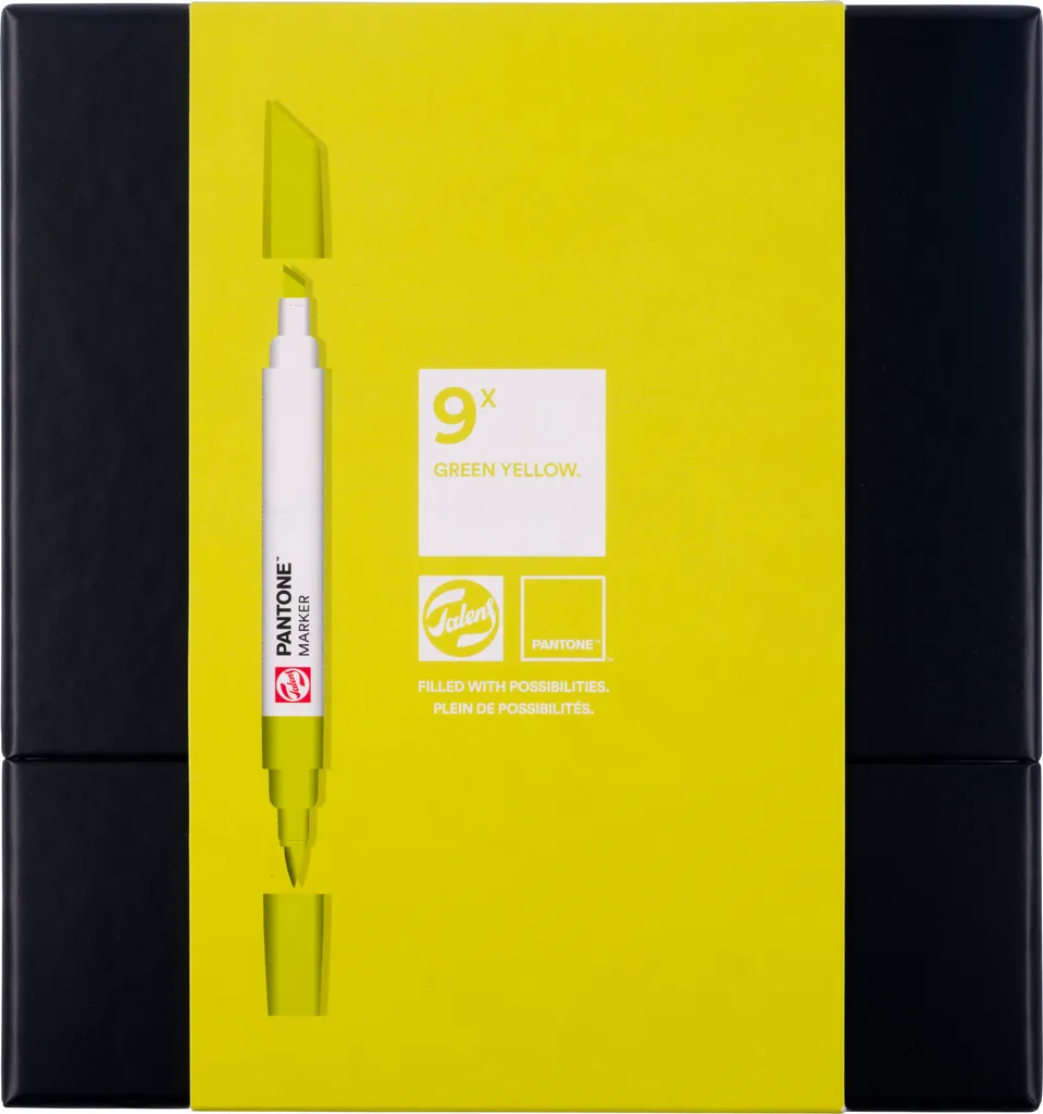 Kit Talens Pantone 9 Marqueurs pour Illustration et Design Graphique