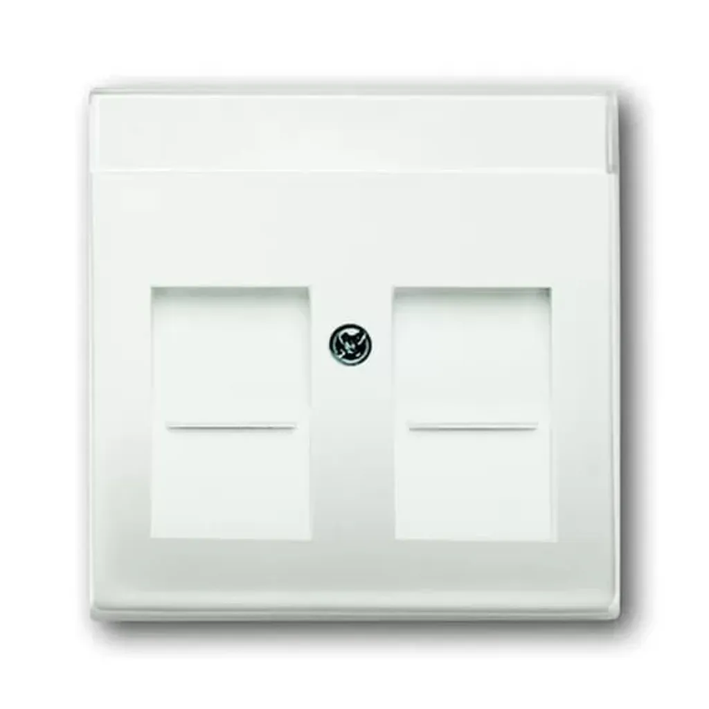 Solution de Remplacement Disque Central Busch-Jaeger 1800-884 Blanc