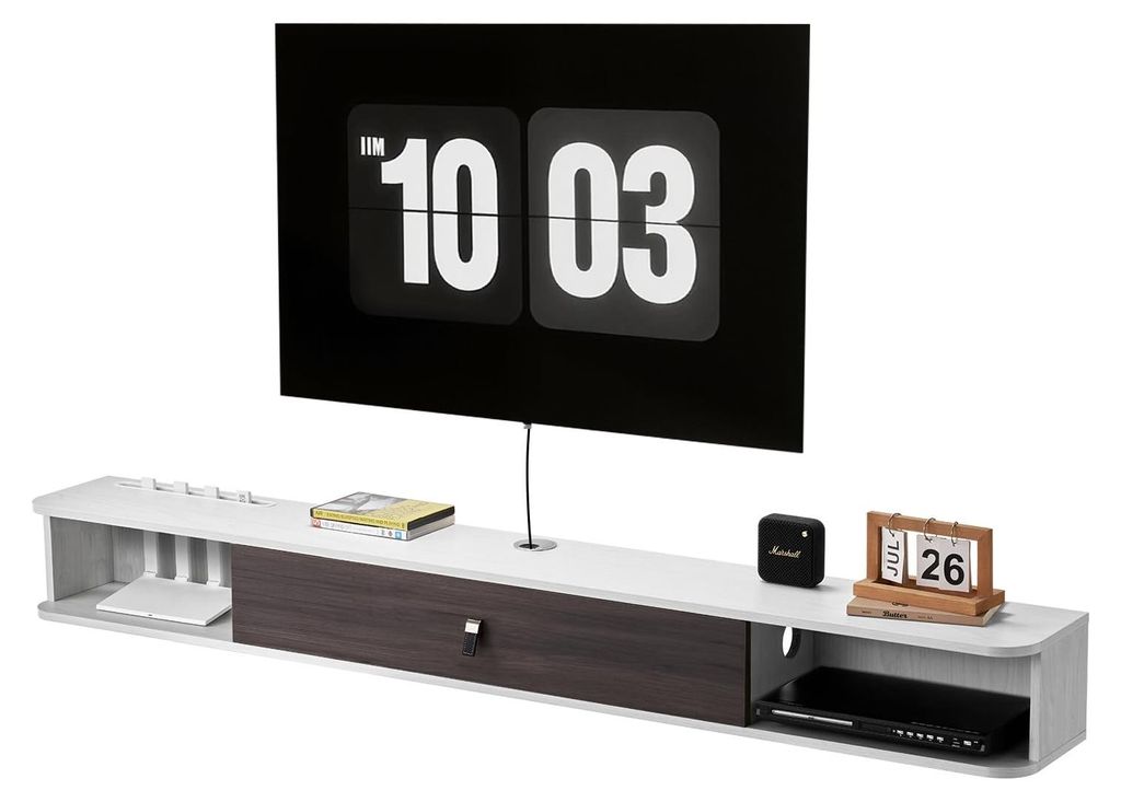 VEVOR TV Schrank hängend Wandhalterung, Fernsehschrank mit Produktbild 
