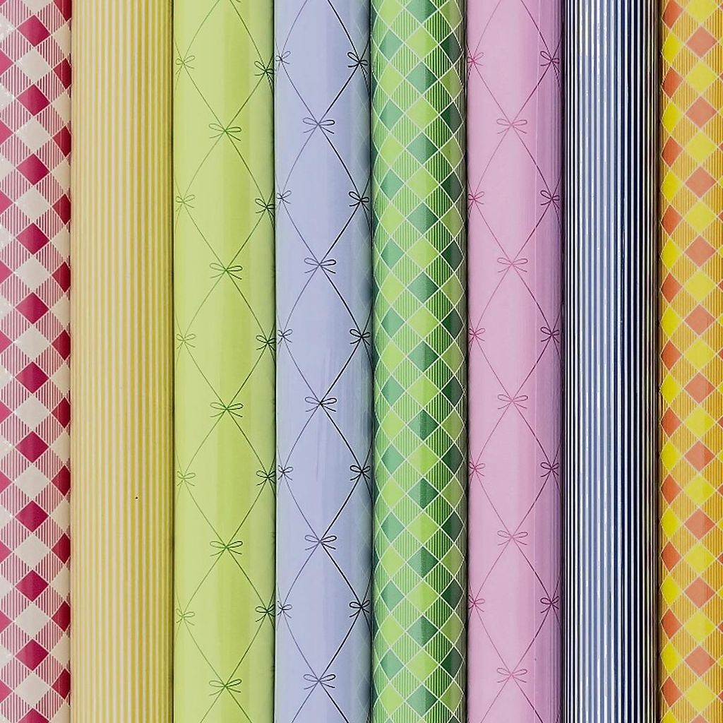 Beautiful Bows Wunderschönes Geschenkpapier mit Schleifenmuster – 200 x 70 cm – 5 Rollen
