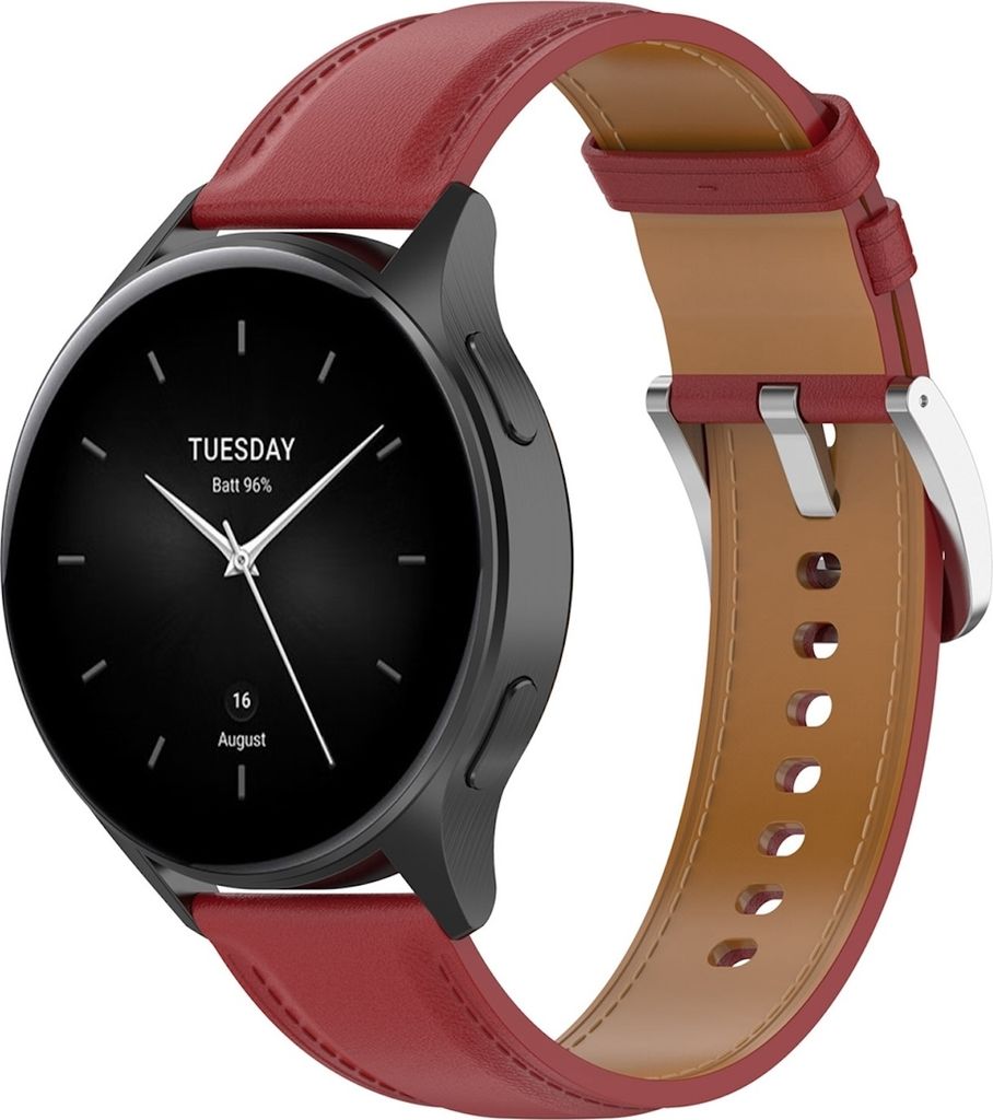 Pro Xiaomi Watch S3 vysoce kvalitní designový kožený Obrázek produktu 