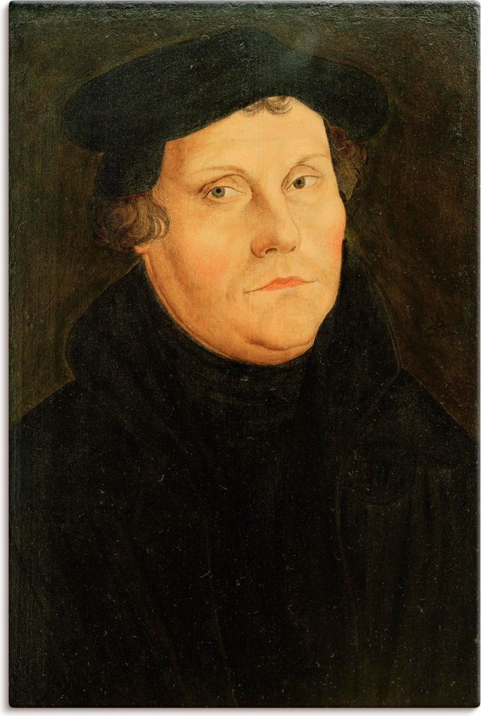 ARTland Leinwandbild Martin Luther Größe: 60x90 cm