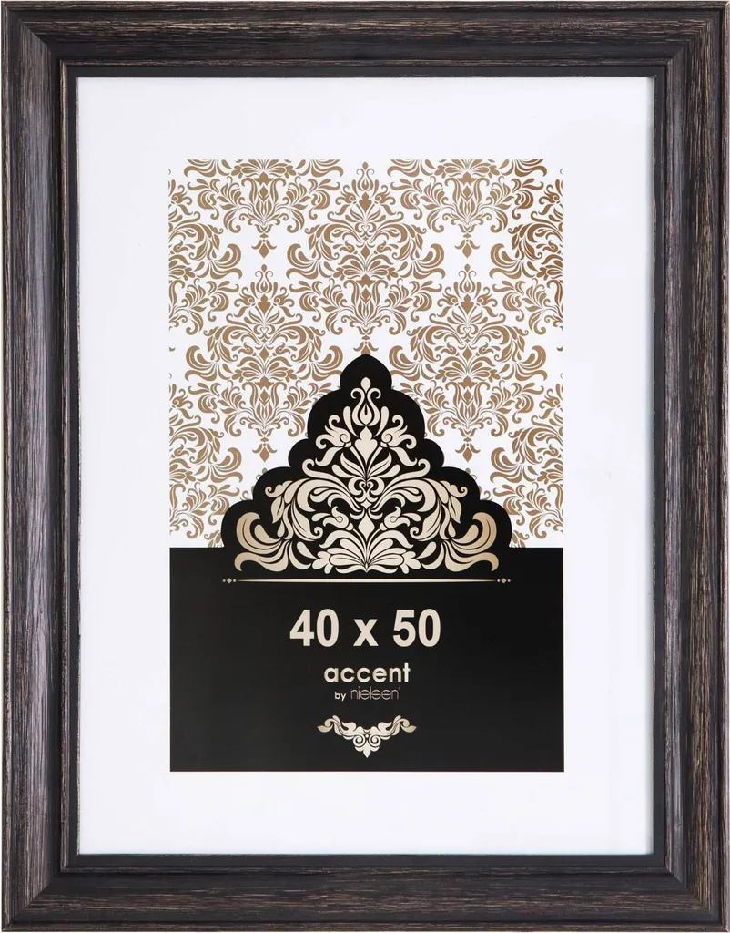 Nielsen Accent Vintage 40x50 Holz schwarz 3241003