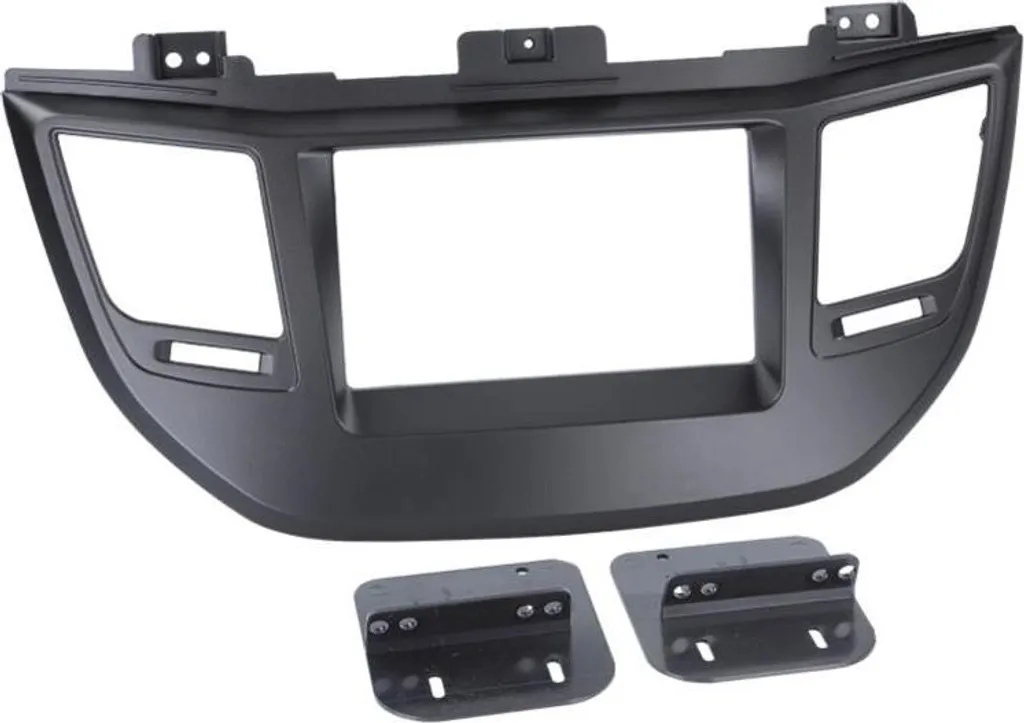 Solution montage 2-DIN Hyundai Tucson - Corrige l'écart de façade noir