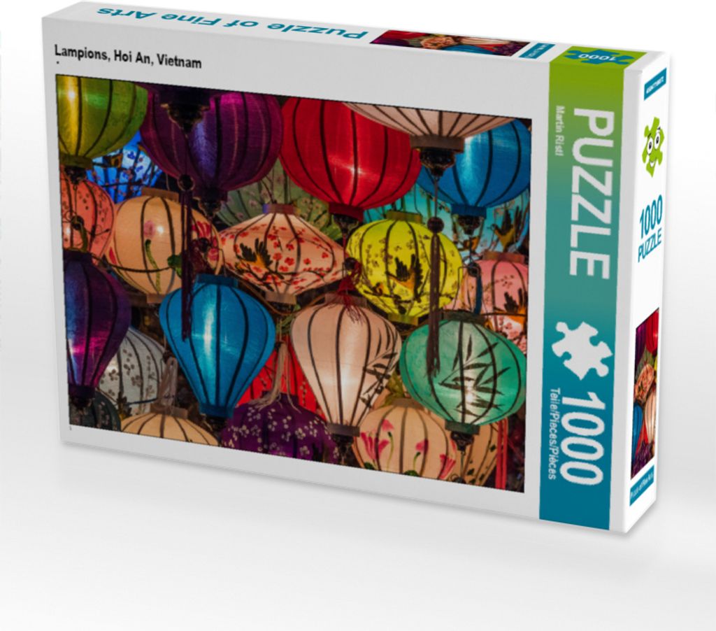 CALVENDO Puzzle Lampions, Hoi An, Vietnam | 1000 Teile Lege-Größe 64x48cm Foto-Puzzle für glückliche Stunden