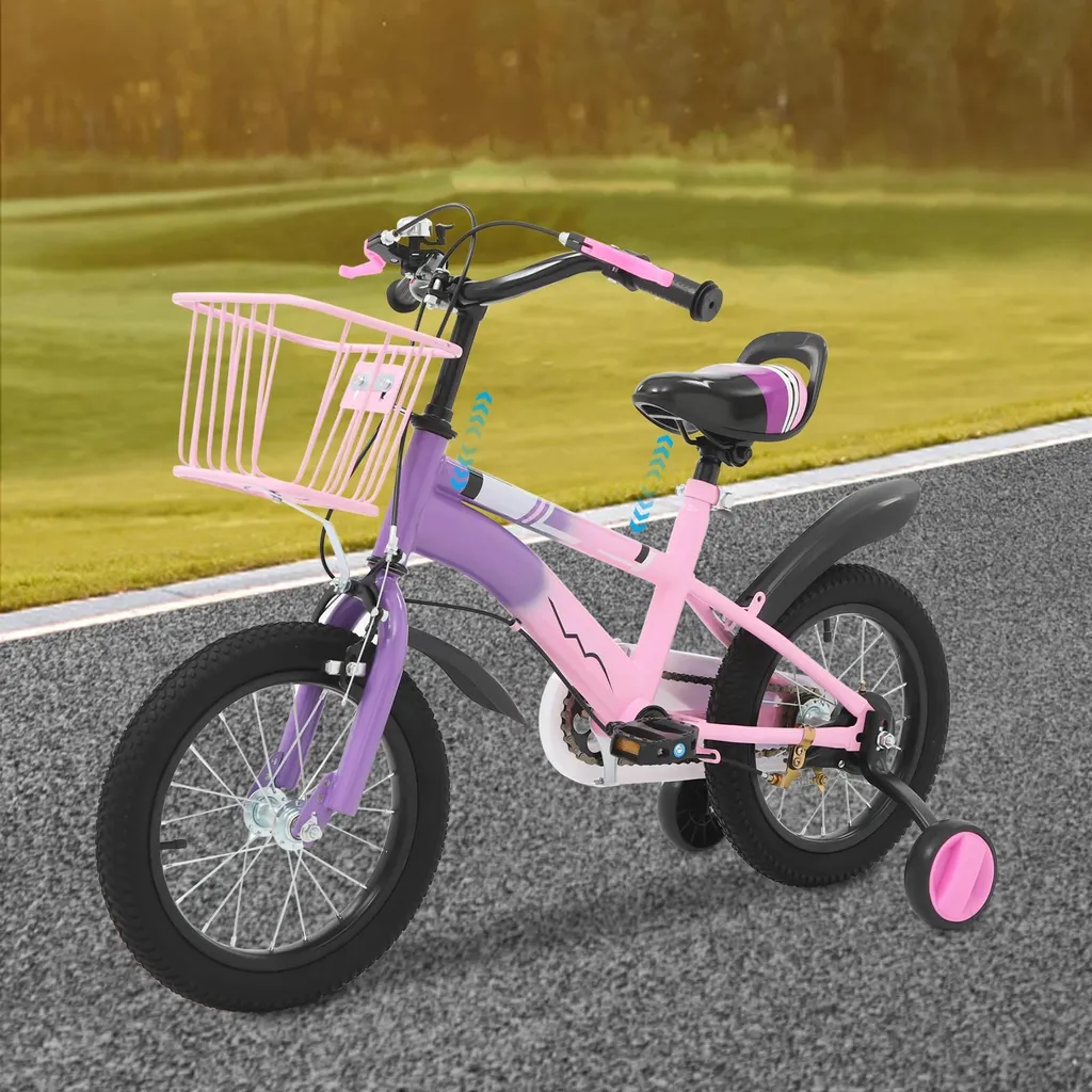 Vélo enfant en acier ultra robuste avec frein à tambour sécurisé