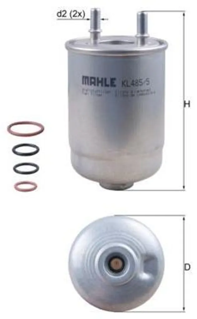 Filtre à carburant KNECHT KL 485/5D : stoppez les impuretés et pannes moteur