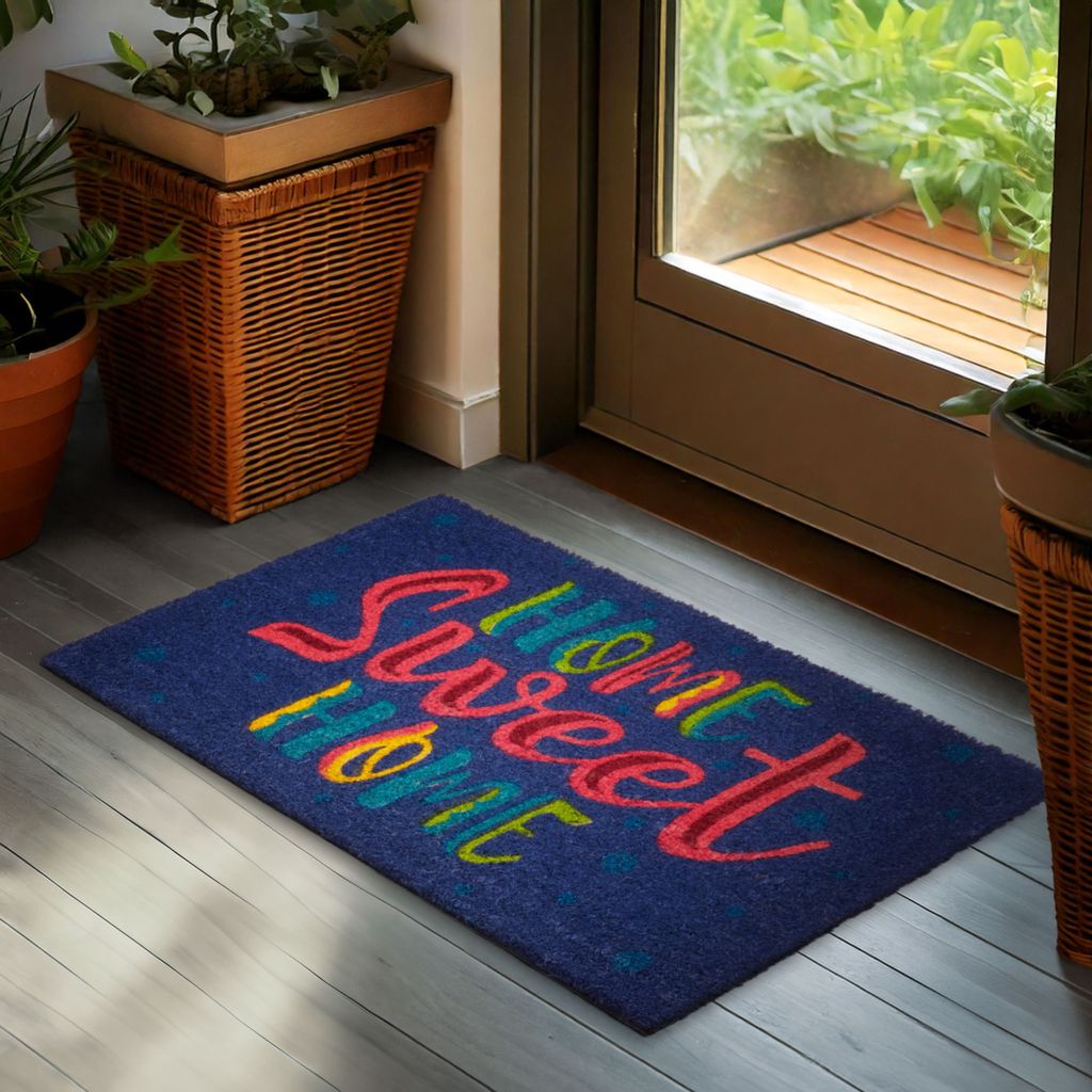 BRUBAKER Zerbino Home Sweet Home - 45x75 cm Tappeto Immagine del prodotto 