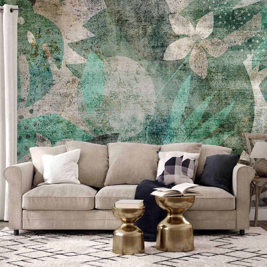 Vlies Fototapete - Floristic Mural 150x105 cm Blätter b-C-0968-a-a