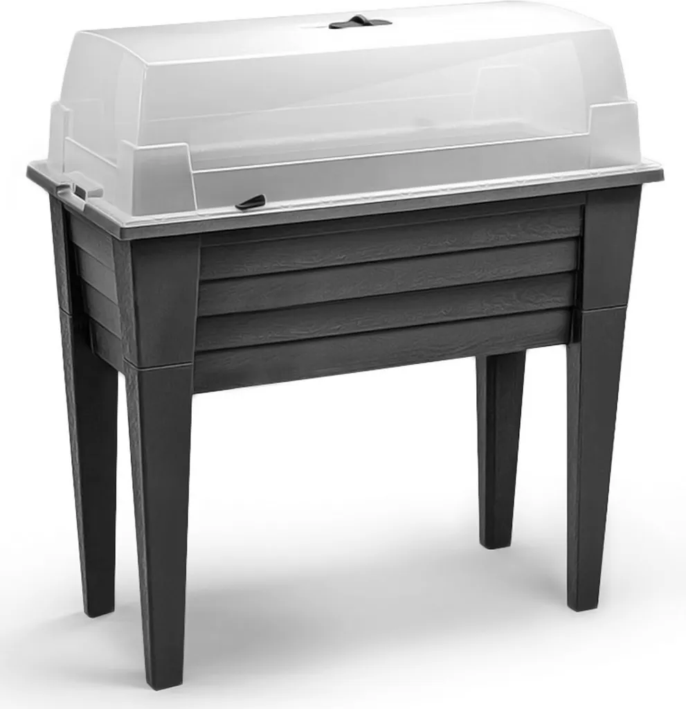 Serra Propagazione Quadrata su Gambe - Letto Rialzato 78x40x83