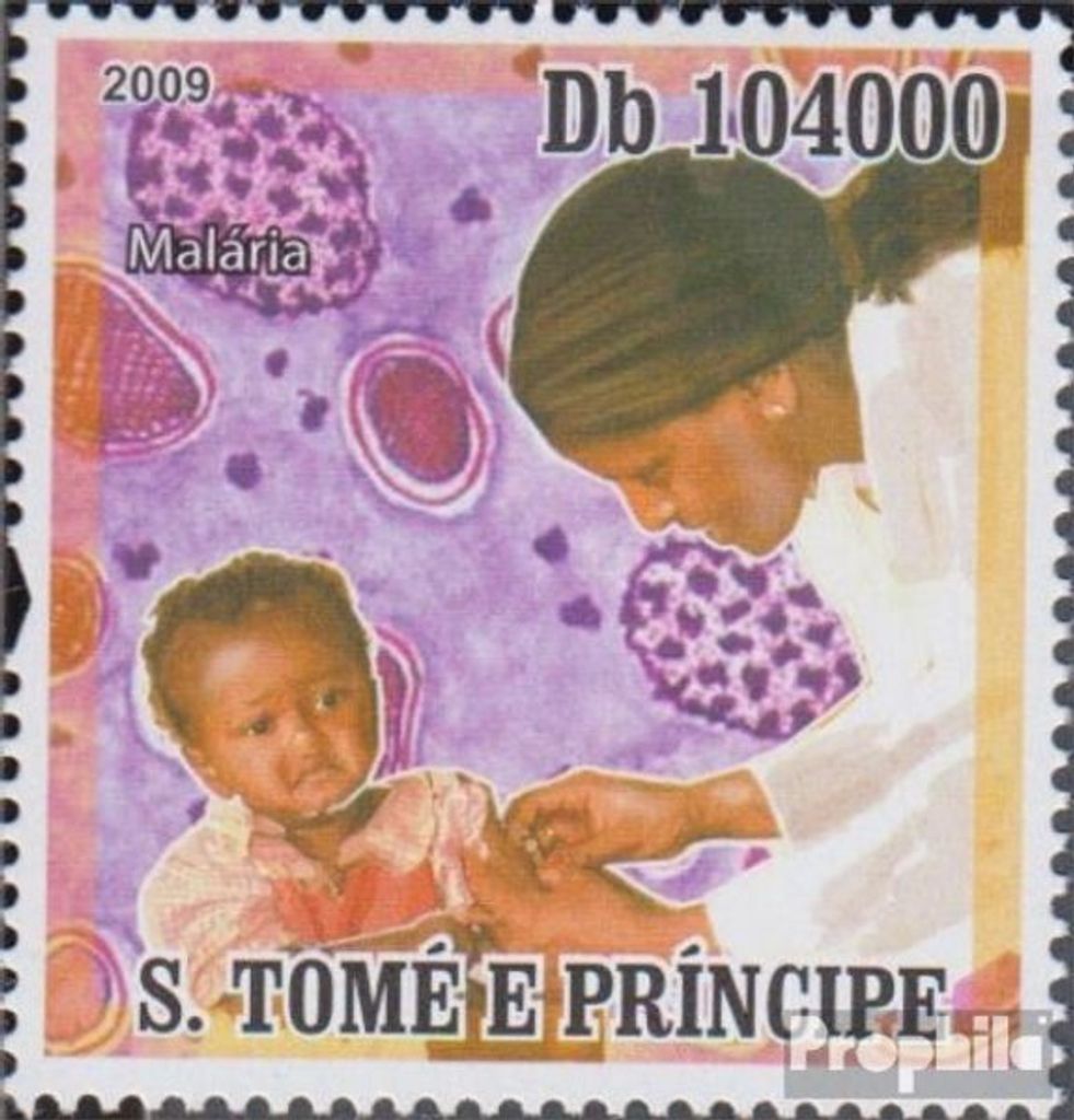 Briefmarken Sao Tome e Principe 2009 Mi 4154 (kompl.Ausg.) postfrisch Bekämpfung der Malaria