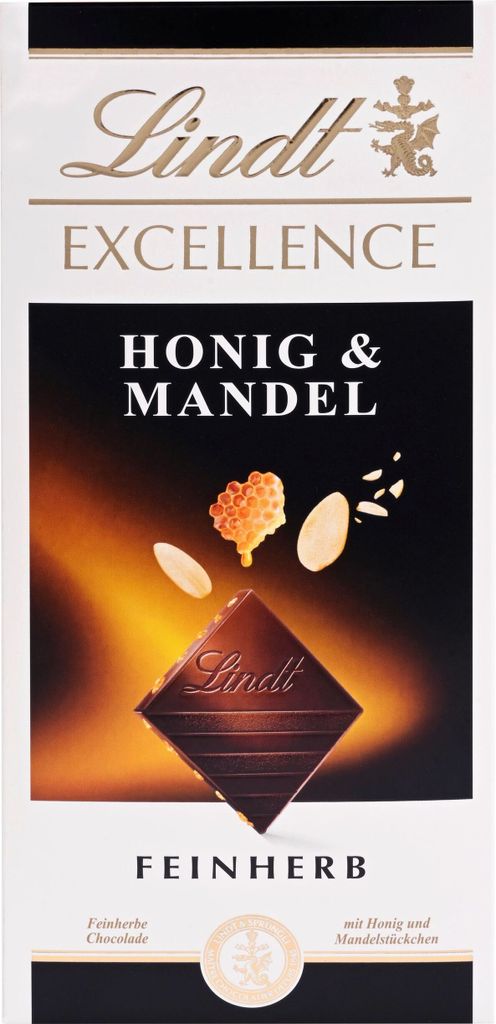 Lindt Excellence Honig & Mandel 100g