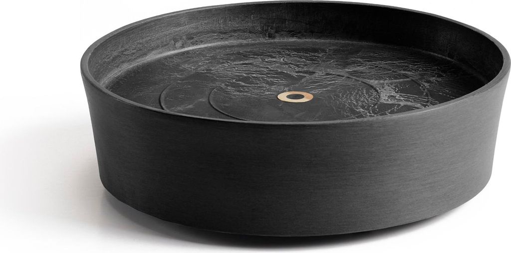Ecopots Untersetzer mit Rädern 30 für Blumentöpfe - L 28,7 cm x B 28,7 cm x H 8,3 cm - Innen- und Außenbereich