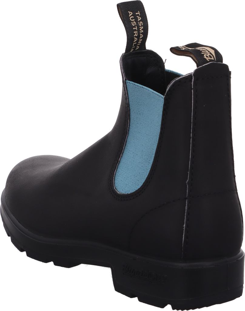 blundstone schwarz blau