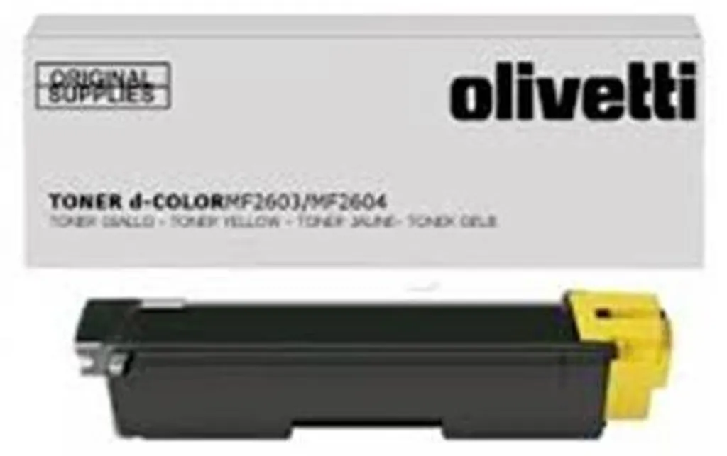 Toner Jaune Olivetti B0949 pour Imprimer 5000 Pages de Haute Qualité Pro