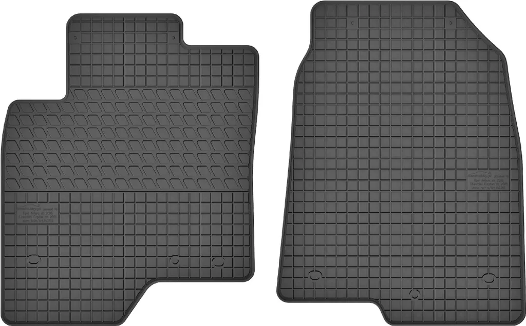 Tappetini in Gomma Opel Antara Anteriori - Protezione Su Misura Premium