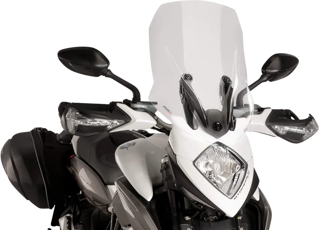 Bulle Touring PUIG pour MV Agusta - Idéal Voyage et Longue Distance Route
