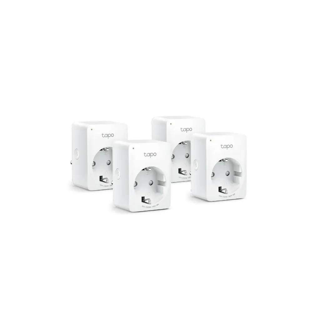 OFFERTA TP-Link Tapo P100 4-Pack - Miglior Presa Smart WiFi Economica